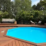 Дом отдыха Cozy With Heated Pool Lundby Stationsby