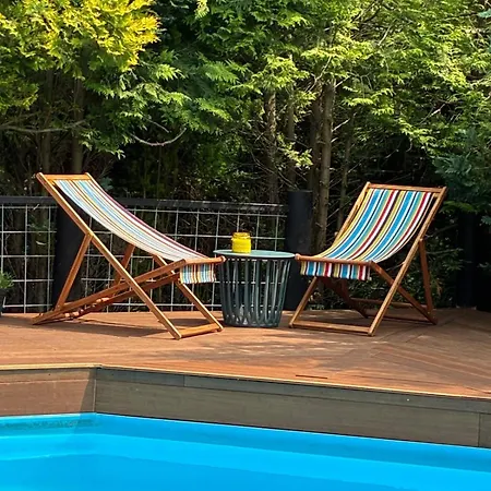 Cozy With Heated Pool Prázdninový dům *
